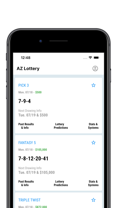 Lottery Ticket Scanner & Lotto Screenshot