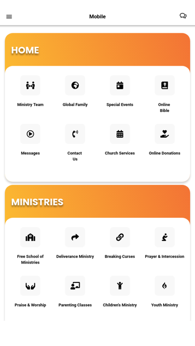 First Love Ministries Church Screenshot