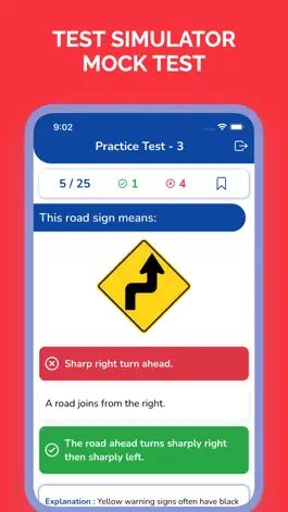 Game screenshot Kansas KS DMV Permit Test apk