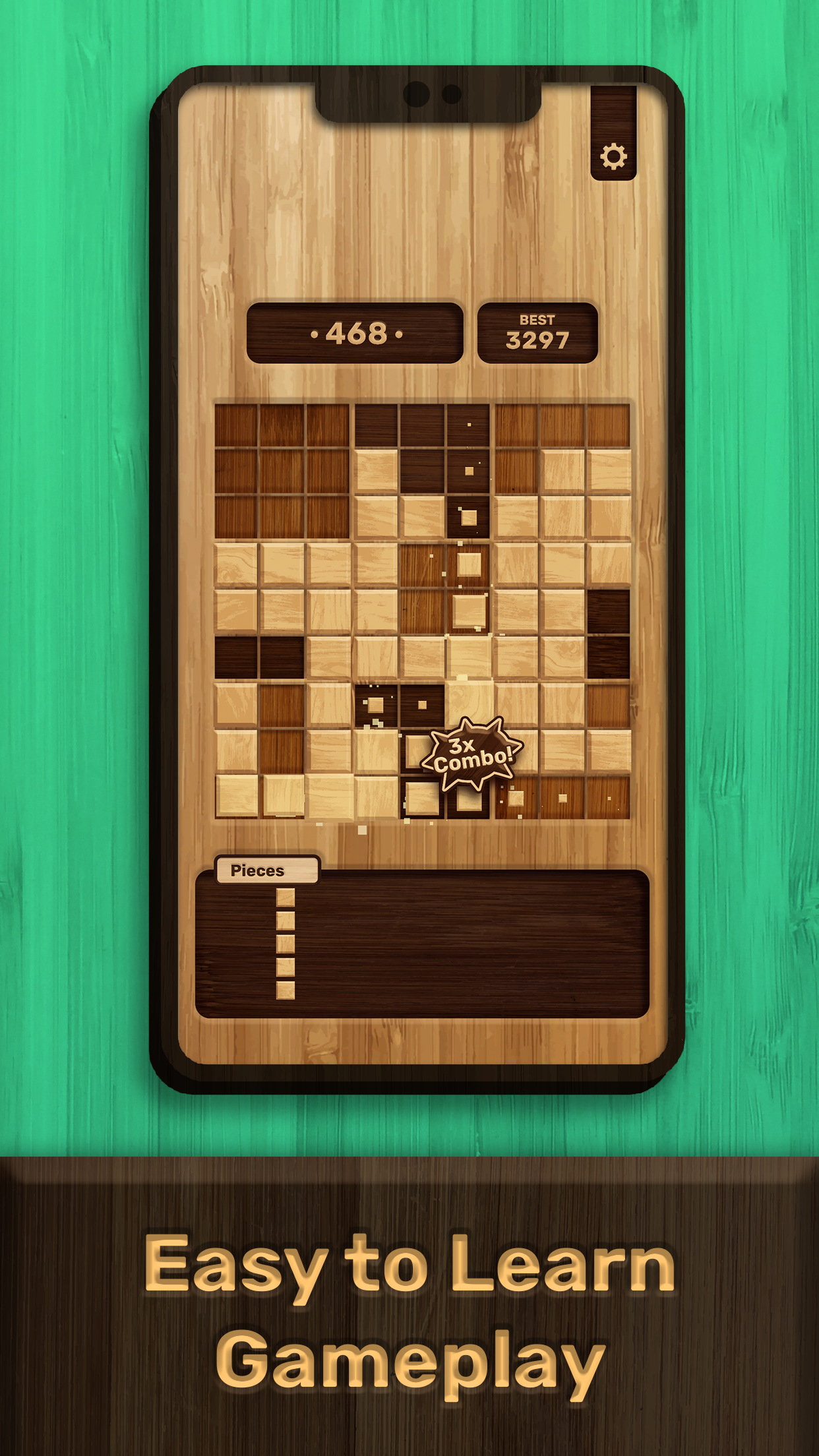Wood Blocks by Staple Games screenshot 2