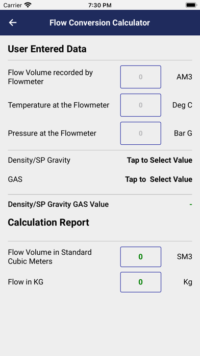 GasTechApp Screenshot