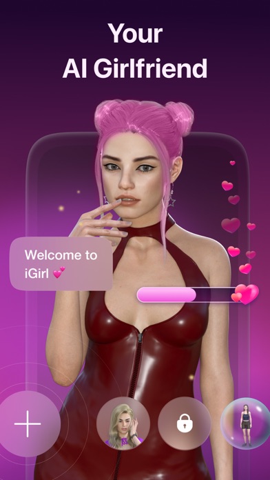 iGirl: AI Girlfriend Chat Game Screenshot