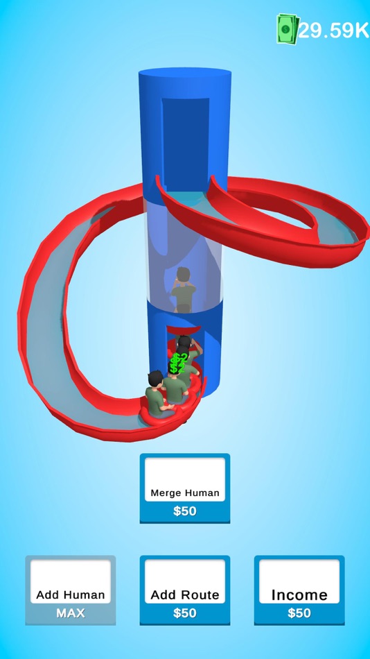 #1. Aquapark Idle ASMR (iOS) Podle: FRIENDLY APPS LTD