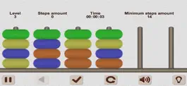 Game screenshot Color Heap Puzzle. Hanoi Tower mod apk