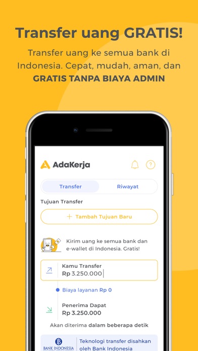 AdaKerja: Loker-Gaji-Transfer Screenshot