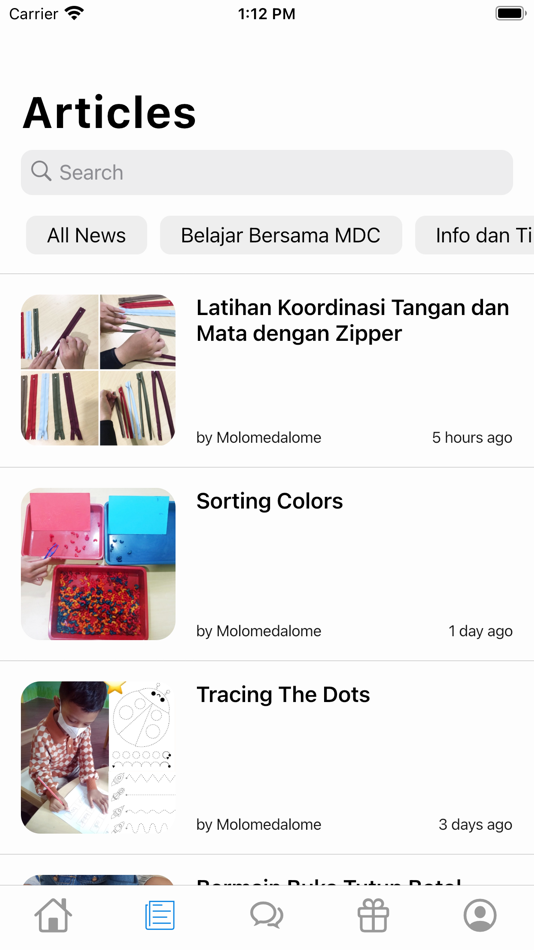 #3. MDC Team (iOS) 由: PT. Molome Dalome Sukses Makmur