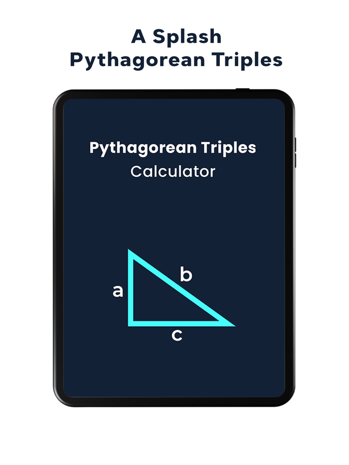 Pythagorean Triples Calculator
