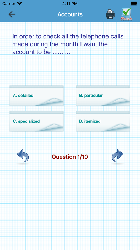 #3. Skill Levels: ESL/EFL Tests (iOS) 来自: Thanh Vu Truong