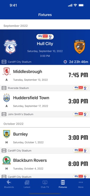 Cardiff City FC na App Store