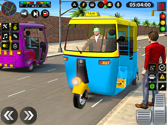 嘟嘟車自動駕駛遊戲