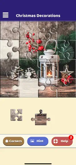 Game screenshot Christmas Decorations Puzzle apk