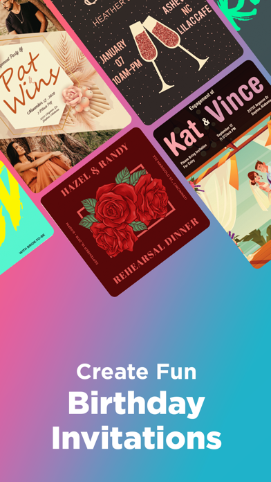 Invitation Maker: Card Creator Screenshot