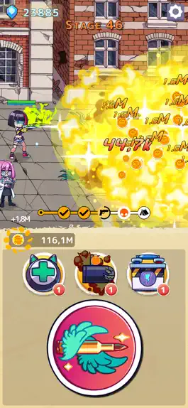 Game screenshot Kawaii Guns: Merge & Shoot apk