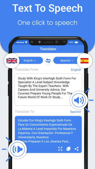 Voice Text Language Translator screenshot 2