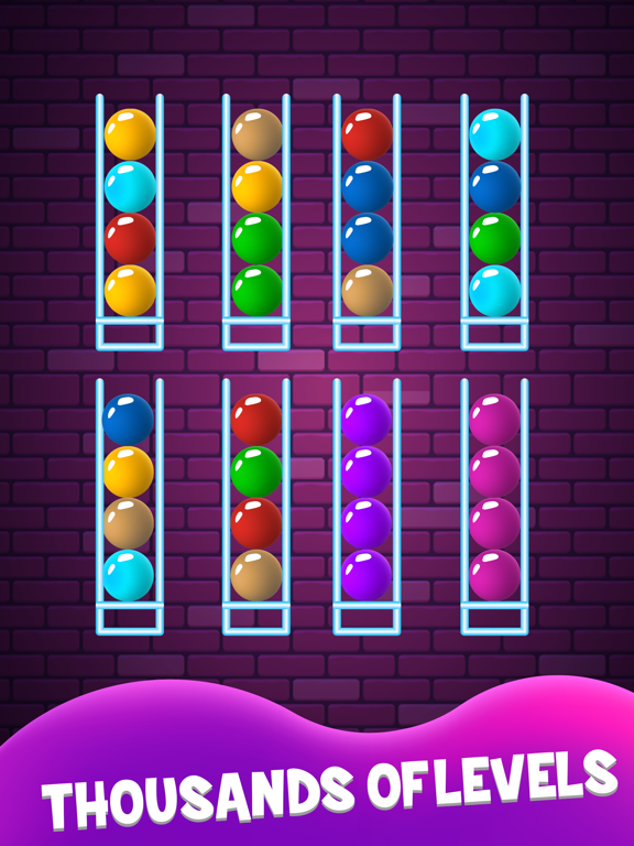Screenshot #6 pour Tri des boules de couleur!