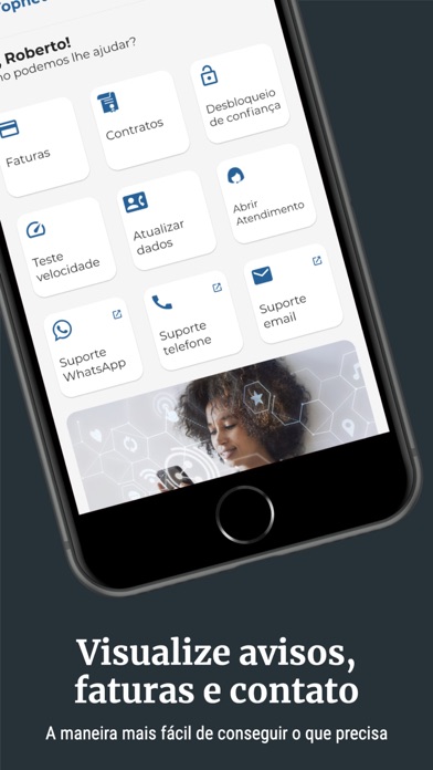 Topnet Telecom Screenshot