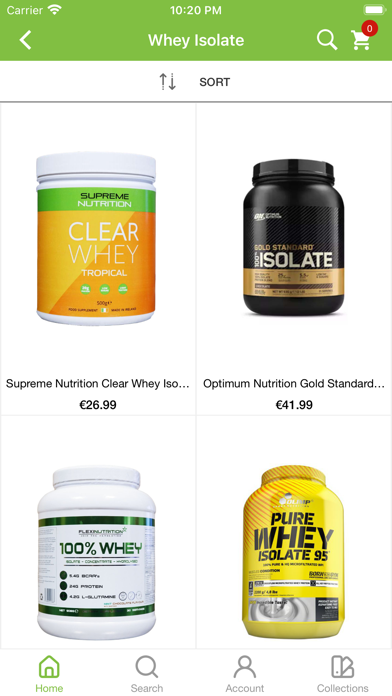 Discount Supplements Screenshot