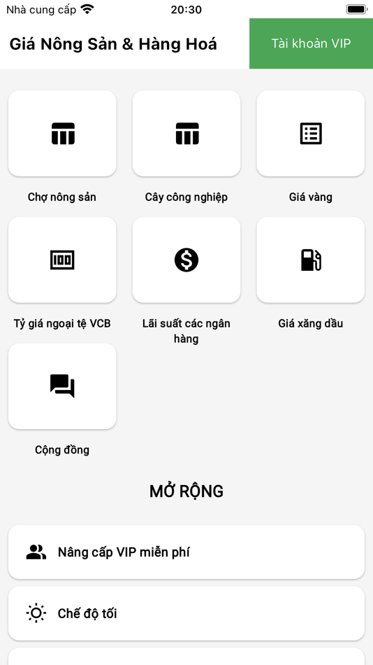 Giá Nông Sản Việt Nam - 6.5.2 - (iOS)