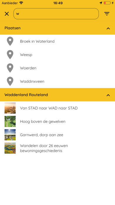 Waddenland Routeland Screenshot