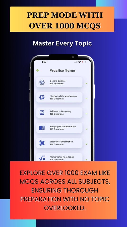 #5. ASVAB Practice Tests Prep 2024 (iOS) Podle: Fiola Co inc