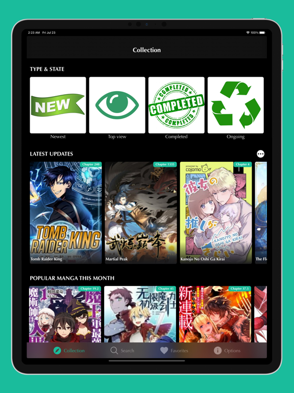 Screenshot #4 pour MangaBAT - Manga Rock Pro
