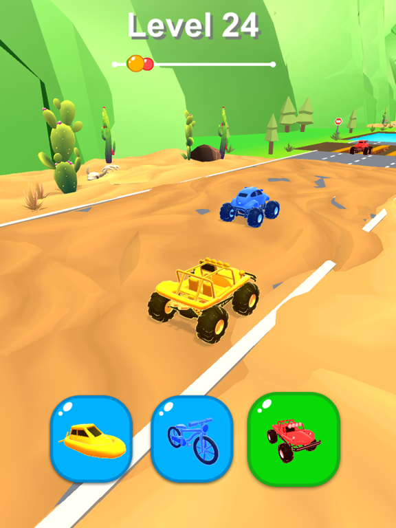 Shape-shifting iPad screenshot 4 - Games app