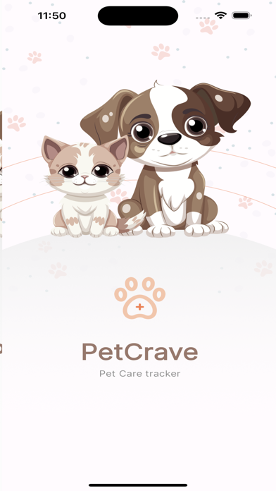 PetCrave - Pet Care tracker Screenshot
