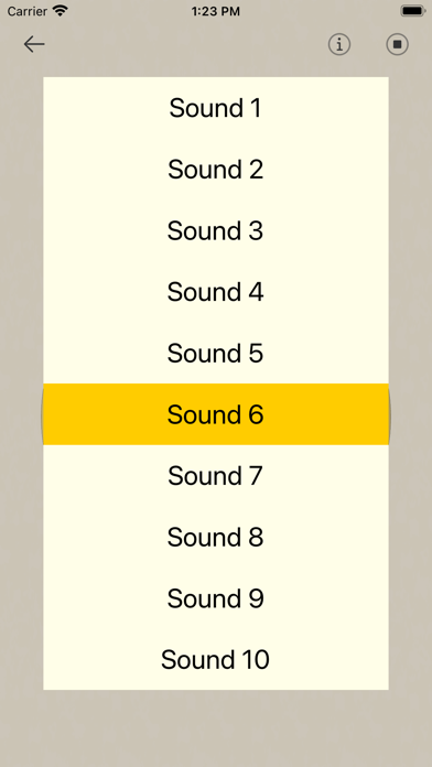 Gong Sounds! Screenshot