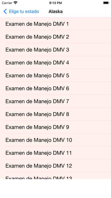 Examen de manejo Motocicleta Screenshot