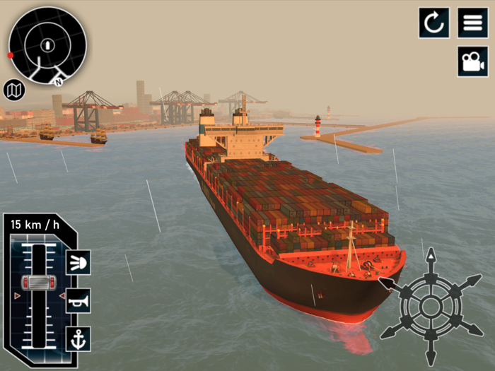 Boat simulator Beyond the sea