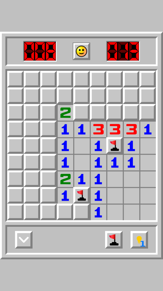 #1. Smooth Minesweeper (iOS) 由: Hung Dang