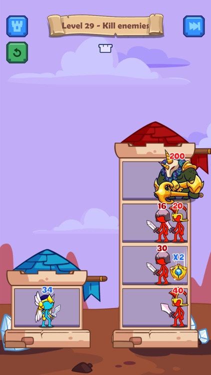 Stick Hero - Mighty Tower Wars screenshot-3