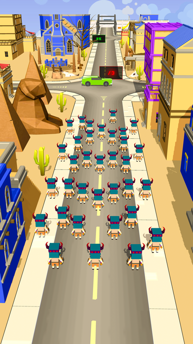Escalator Race Simulator Screenshot