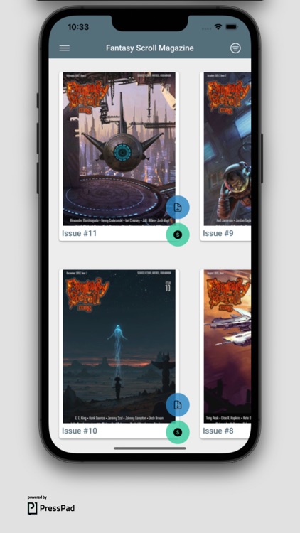 Fantasy Scroll Magazine app