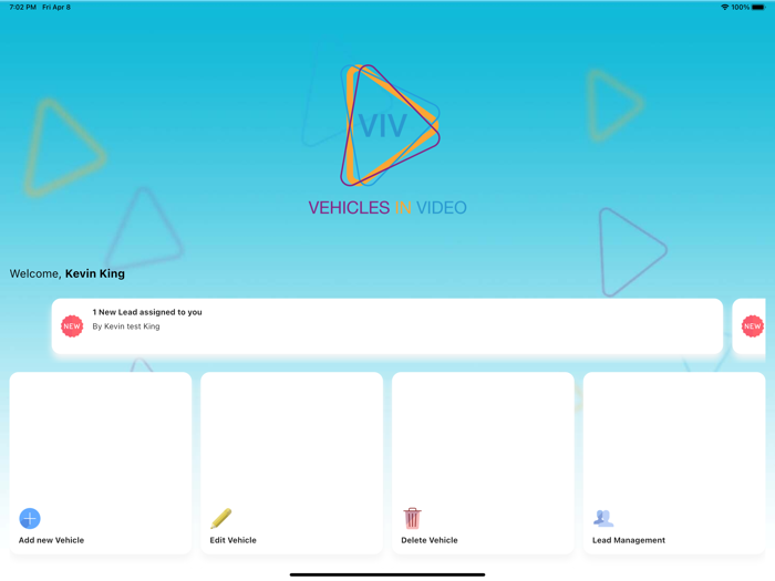 VIV - Vehicles in video