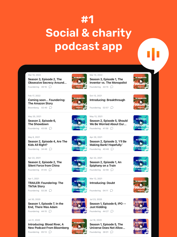 Screenshot #4 pour Divecast: Social Podcast App