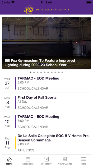 De La Salle Collegiate Screenshot