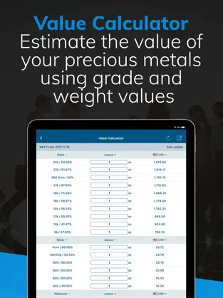 Captura de Pantalla 6 Gold Live! Gold Price, Silver iphone