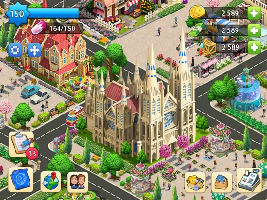 LilyCity: Citybuilder game iPad app afbeelding 8