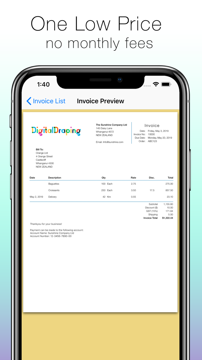 Bee Invoicing Mobile