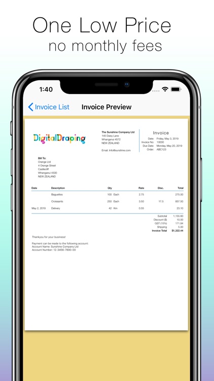 Bee Invoicing Mobile