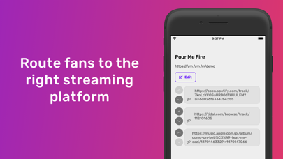 Smart Links - promote music Screenshot