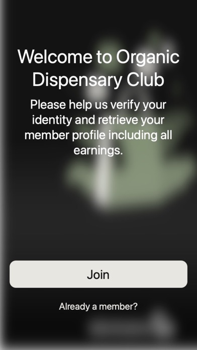 Organic Dispensary Screenshot