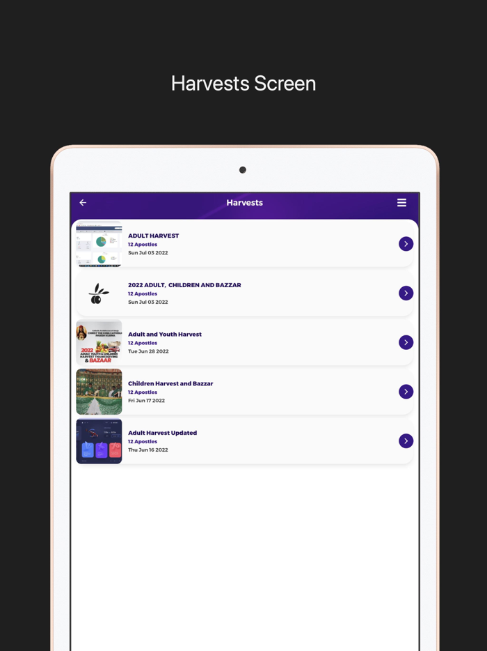 Harvest Pad Management System