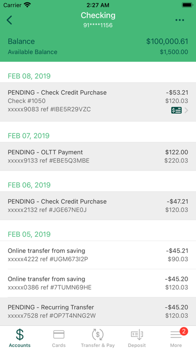Maui County FCU Screenshot