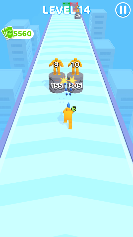 #7. Merge Shooters (iOS) Podle: Ozgur Taskin