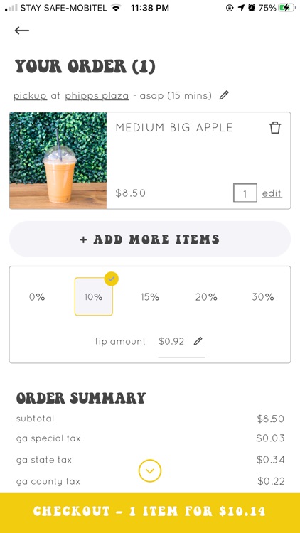 Fresh Squeezed Juice Bar screenshot-3