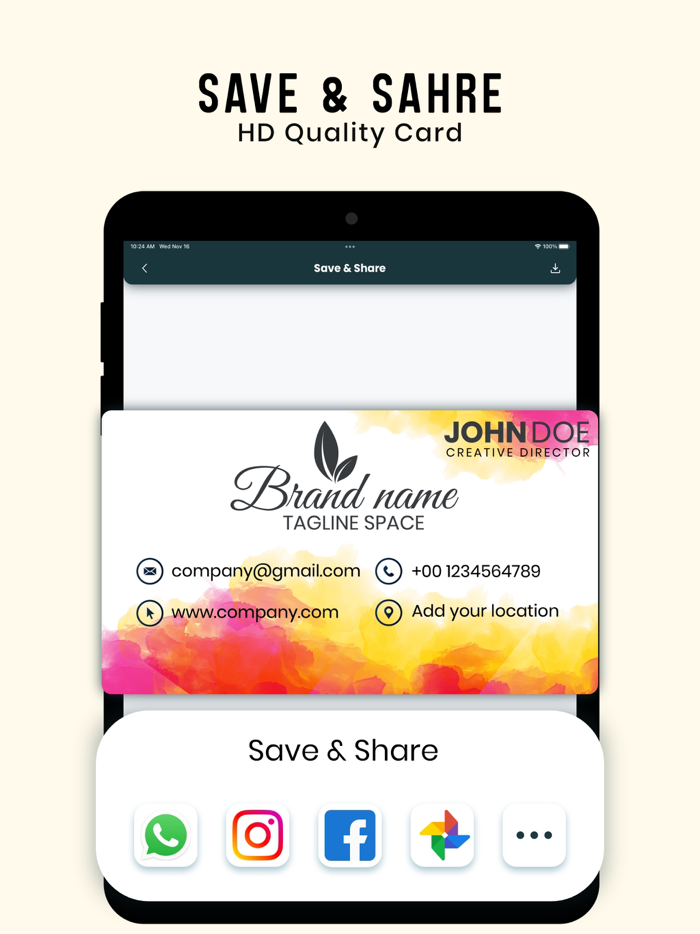 Business Card Maker - Creator