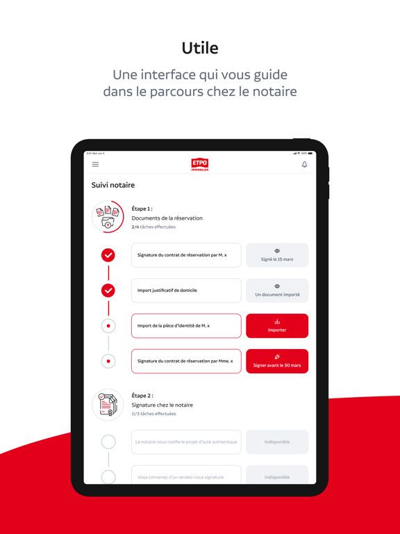 Screenshot #6 pour ETPO Immobilier Espace Client