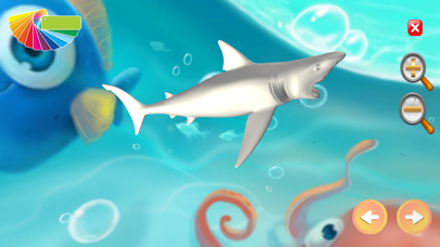 Shark World - Coloring Games Screenshot